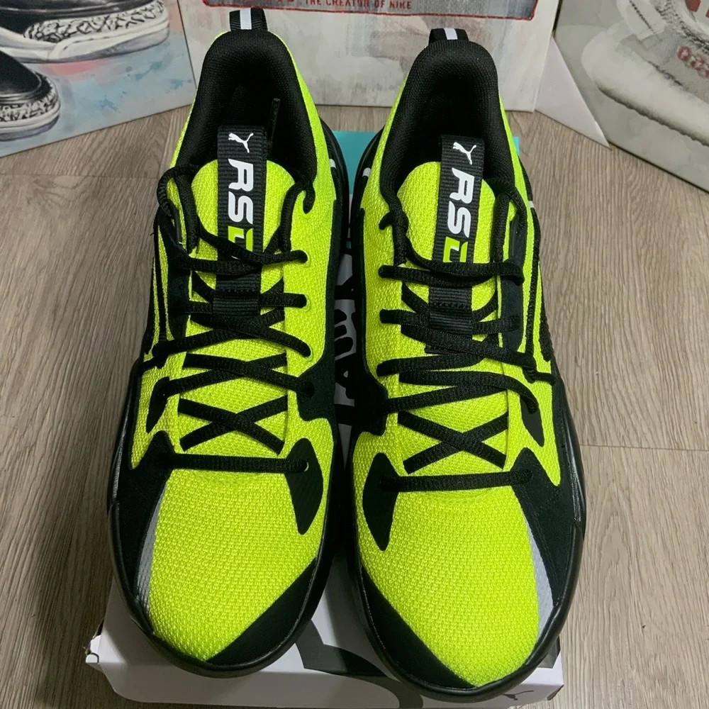 Puma RS-Dreamer J Cole Lime Green Basketball Shoes Size 8.5